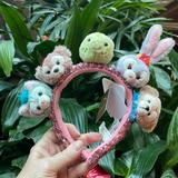 Disney Accessories | Disney Aulani Duffy Bear & Friends Ears New | Color: Green/Pink | Size: Os