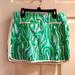 Lilly Pulitzer Skirts | Lilly Pulitzer Skort Size 4 | Color: Blue/Green | Size: 4