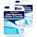 Pro-Kleen Toilet Macerator Cleaner & Descaler 10L - Highly Concentrated, Long-Lasting Formula, Compatible With All Saniflo Pump Units, Toilets & Urinals, Helps Prolong Life of Unit