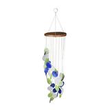 Arlmont & Co. Keston Wind Chime Glass | 28.5 H x 5.75 W x 5.75 D in | Wayfair 729B40D5EA714F269C16E24000C5B189