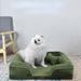 Tucker Murphy Pet™ Briniya Dog Mat Suede in Green | 5.9 H x 26.77 W x 21.25 D in | Wayfair 3C6640184C3745AA9F2CE8D96CB69EDB