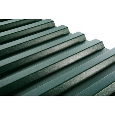 PVC-Wellplatte Trapez 70/18 200 x 90 cm 1,2 mm grün Kunststoffbedachung Image