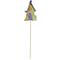 Sunset Vista Designs 411621 - Purple House Plant Pick (93647) Lawn and Garden Figurine Stakes