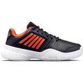 K-SWISS TENNIS COURT EXPRESS OMNI, Größe 31 in Jet Black/Spicy Orange/White