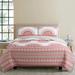 Aimee Quilt Set Quilts by Estate Collection in Coral (Size TWIN)