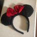 Disney Accessories | Disney Minnie Mouse Headband | Color: Black/Red | Size: Osg