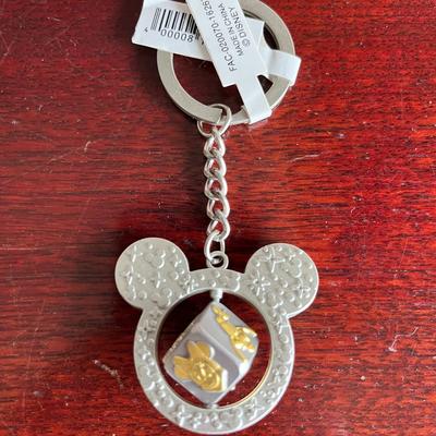 Disney Accessories | Disney Key Ring Nwt | Color: Gold/Silver | Size: Os