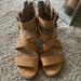 American Eagle Outfitters Shoes | American Eagle Sandals | Color: Tan | Size: 6.5