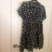 Zara Dresses | Black Zara Dress With Daisy Print | Color: Black | Size: 2