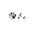 Dayna Designs Penn State Nittany Lions Team Logo Silver Post Earrings