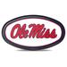 WinCraft Ole Miss Rebels Oval Color-Covered Tailgate Hitch Cover