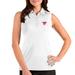 Women's Antigua White Fanatics Corporate Tribute Sleeveless Polo