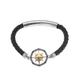 Fossil Bracelet for Men Sutton, Inner Length:180-250mm Silver Stainless Steel Bracelet, JF04226998