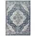 Luxe Weavers Euston Collection 8061 Blue 8x10 Modern Oriental Area Rug - Luxe Weavers 8061 Blue 8x10