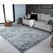 Luxe Weavers Euston Collection 8062 Grey 8x10 Modern Oriental Area Rug - Luxe Weavers 8062 Grey 8x10