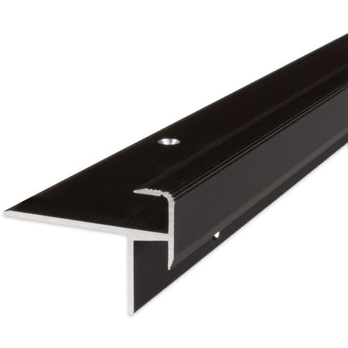 Treppenkanten- & Winkelprofil Aluminium 10 x 8.5 x 1000 mm Bronze Dunkel – Bronze Dunkel – Proviston