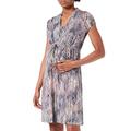 ESPRIT Maternity Damen Dress Nursing Short Sleeve All-over Print Kleid, Pale Mint - 356, 42 EU