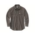 Carhartt Men's Loose Fit Midweight Chambray Long Sleeve Shirt, Black Chambray SKU - 440646