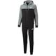 PUMA Herren Sportanzug ESS Hooded Colorblock Su, Größe S in Schwarz