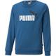 PUMA Kinder Sweatshirt ESS 2 Col Big Logo Crew, Größe 128 in Blau