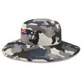 Men's New Era Camo England Patriots 2022 NFL Training Camp Official Panama Bucket Hat