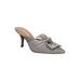 Women's Mianna Clog Mule by J. Renee in Pewter (Size 9 1/2 M)