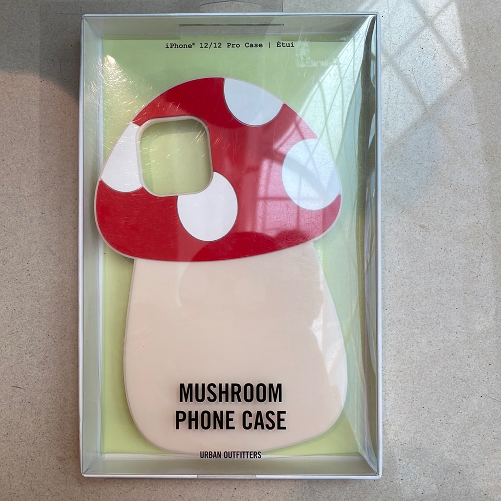 Urban Outfitters Cell Phones & Accessories | Bnwt Urban Outfitters Mushroom I Phone 12/12 Pro Case | Color: Red/White | Size: Various