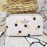 Kate Spade Bags | #Bagsavenue Fast Ship Stacie Small Pineapple Cosmetic Bag K7220 Kate Spade Pink | Color: Green/Pink | Size: 6" W X 4" H X 2.4" D