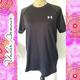 Under Armour Tops | Loose Under Armour Tshirt Black Top Sm/P | Color: Black/Gray | Size: S