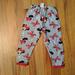 Disney Bottoms | Disney Kid’s 3t Minnie Mouse Red Polka Dot Bow Leggings Red Gray Bow Print | Color: Red | Size: 3tg