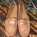 Coach Shoes | Coach Fredrica Coach Tan Leather Loafers Size 6.5 | Color: Gold/Tan | Size: 6.5