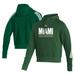 Men's adidas Green Miami Hurricanes Fashion Pullover Hoodie