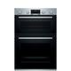 Bosch Series 6 Pyrolytic Electric Double Oven - Stainless Steel