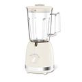 Moulinex LM355A42 Jug Blender, Soleil 1.75 L Measuring Bowl, 1.25 L Capacity, 2 Speeds & Pulse Function, Auto-Lock, For Ice Crushing, Smoothies, Milkshakes, Sauces, Dishwasher Safe, 500 W, Ivory