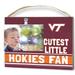 Virginia Tech Hokies 8'' x 10'' Cutest Little Team Logo Clip Photo Frame