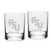 Florida State Seminoles Personalized 14oz. 2-Piece Classic Double Old Fashioned Glass Set