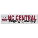 North Carolina Central Eagles 40'' x 10'' Logo Sign