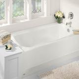 American Standard Cambridge 60" x 32" Alcove Soaking Americast Bathtub in White | 17.75 H x 60 W in | Wayfair 2460002.020