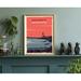 Longshore Tides Massachusetts Retro Style State Travel Poster, Vintage Unframed Print, Home & Office Wall Art | 18 H x 12 W x 0.35 D in | Wayfair