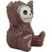 Trinx Demis Ebros Larger Furry Bones Man or Ape Bigfoot Skeleton Monster Collectible Figurine Resin in Brown/Gray | Wayfair