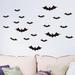The Holiday Aisle® Halloween Party Window Decal in Black/Gray | 8.85 H x 6.29 W in | Wayfair 74CE352616C64F50B6535E8B93919229