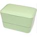 Latitude Run® Bento Box Plastic in Green | 4.33 H x 4.33 W x 6.69 D in | Wayfair AC83FABDB2574C158F34A860A4A2BFDF