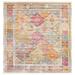 98 x 98 x 0.33 in Area Rug - Bungalow Rose Contemporary Mulvihill Area Rug Rainbow Color Polypropylene | 98 H x 98 W x 0.33 D in | Wayfair