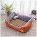 Tucker Murphy Pet™ Candy Color Dog Kennel Pet Kennel Pet Dog Bed Cotton in Orange | 6 H x 31.5 W x 31.5 D in | Wayfair