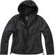 Brandit Windbreaker Frontzip Ladies Jacket, black, Size XL for Women