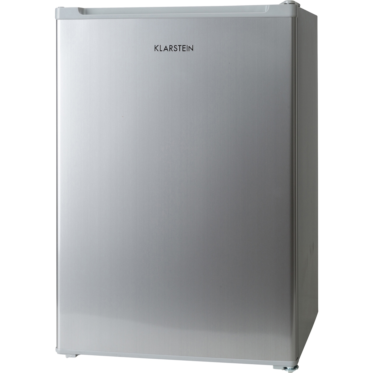 Klarstein Delaware Kühlschrank 75 Liter 4-Liter-Gefrierfach Kompression Silber-Metallic Image