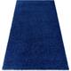 Tapis soffi shaggy 5cm bleu foncé blue 80x150 cm