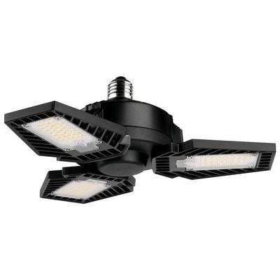 Sunlite 81249 - GRG/LED/50W/50K 3-panel adjustable LED Garage Light, E26 base Portable Wireless Entry Garage Yard Light Fixture