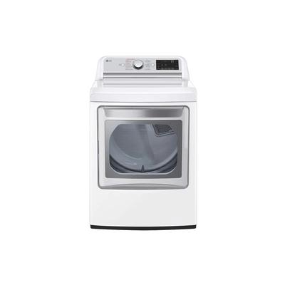 LG 7.3 cu. ft. Ultra Large Capacity Smart wi-fi Enabled Rear Control Gas Dryer with TurboSteam