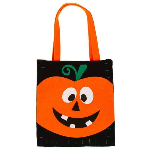 Sac tote bag ""citrouille"", 21 x 23 cm